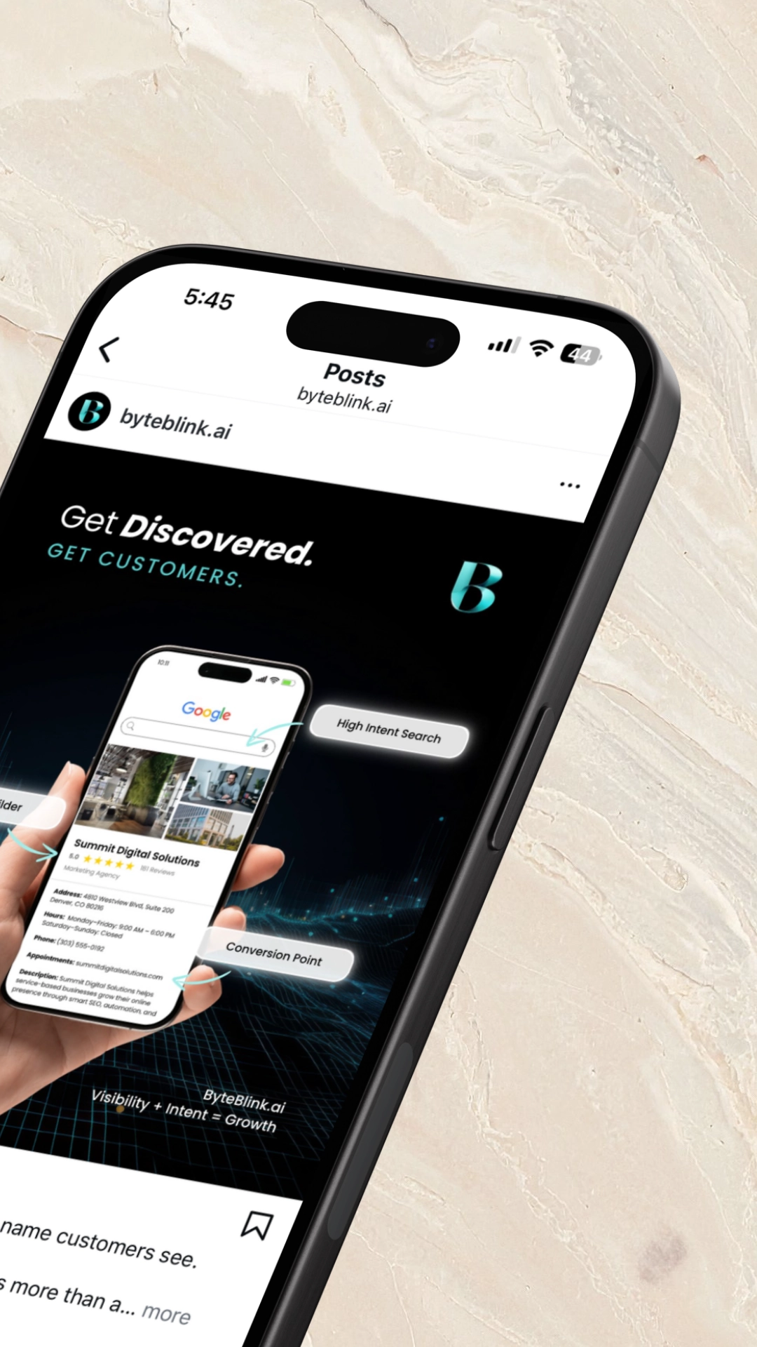 Tech-Focused Marketing Visual