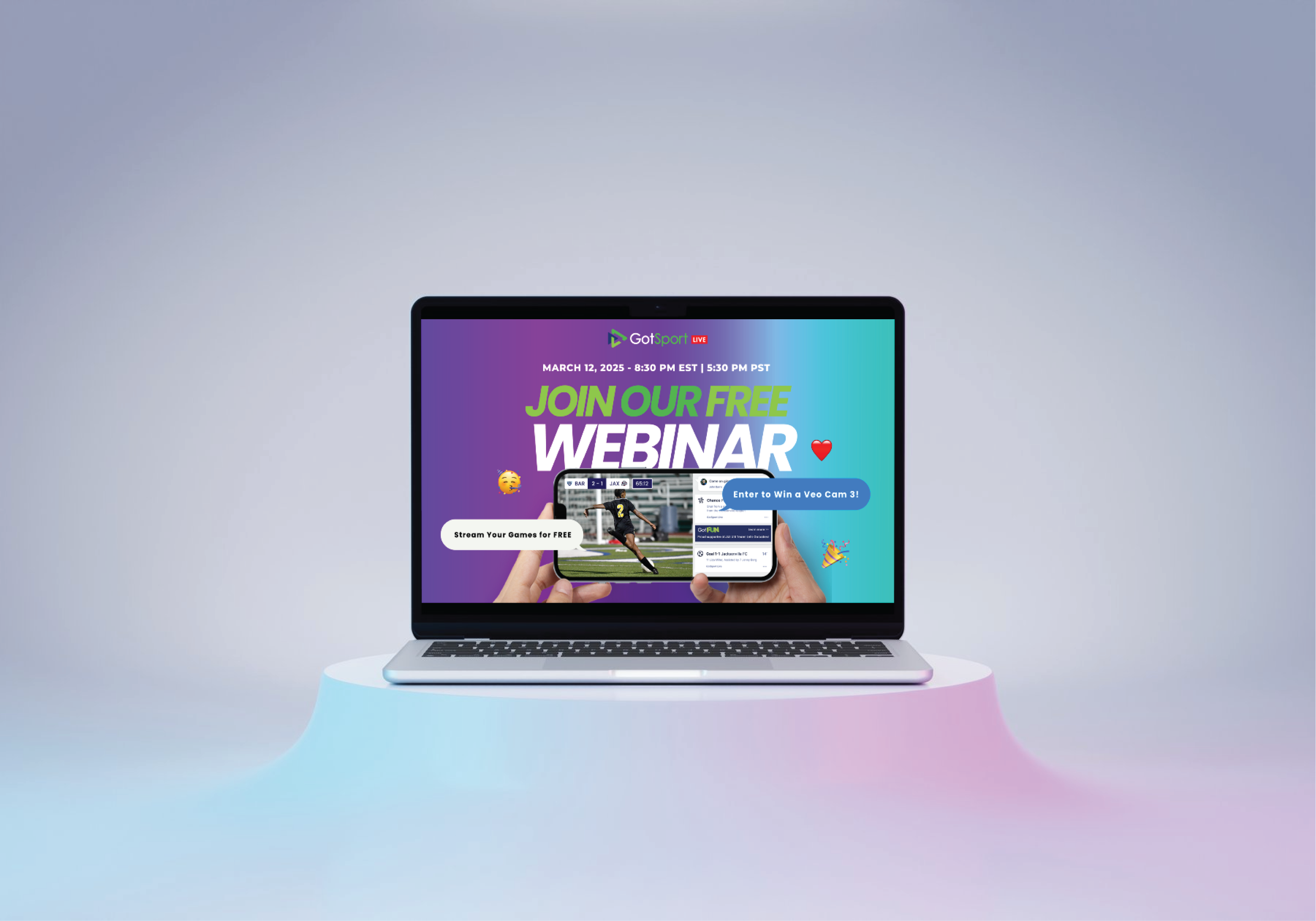GotSport Webinar Email